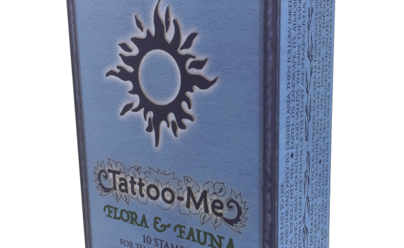 flora & fauna tattoo-me stamps - flore et faune