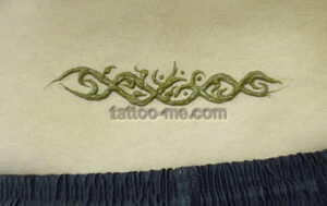 Tribal Temporary Tattoo