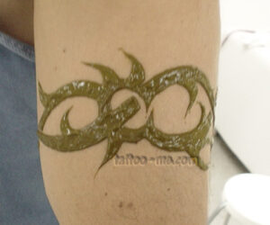 Tribal Temporary Tattoo