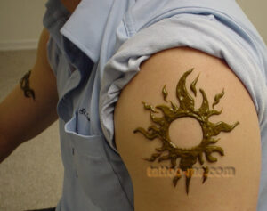 Tribal Temporary Tattoo