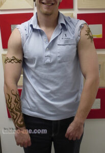 Tribal Temporary Tattoo