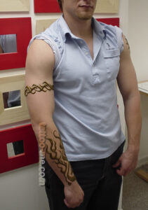 Tribal Temporary Tattoo