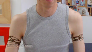 Tribal Temporary Tattoo