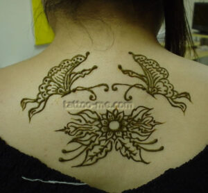Flower and Vine Henna Tattoos Flower and Vine Henna Tattoos