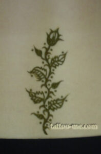 Flower and Vine Henna Tattoos Flower and Vine Henna Tattoos