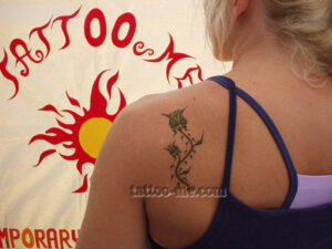 Flower and Vine Henna Tattoos Flower and Vine Henna Tattoos