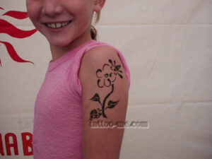 Flower and Vine Henna Tattoos Flower and Vine Henna Tattoos