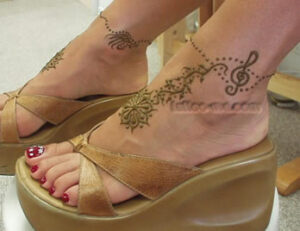 flower ankle tattoo design flower ankle tattoo design