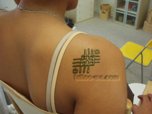 Tribal Temporary Tattoo