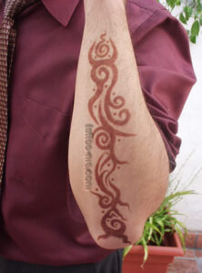 Tribal Temporary Tattoo