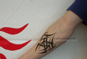 Tribal Temporary Tattoo