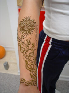 Flower and Vine Henna Tattoos Flower and Vine Henna Tattoos