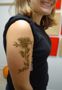 Flower and Vine Henna Tattoos Flower and Vine Henna Tattoos
