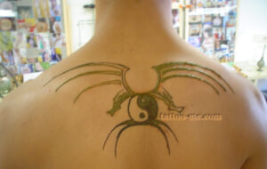 Tribal Temporary Tattoo