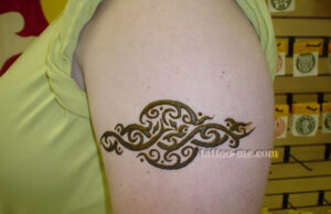 Tribal Temporary Tattoo