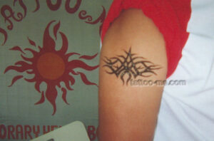 Tribal Temporary Tattoo