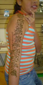 Flower and Vine Henna Tattoos Flower and Vine Henna Tattoos